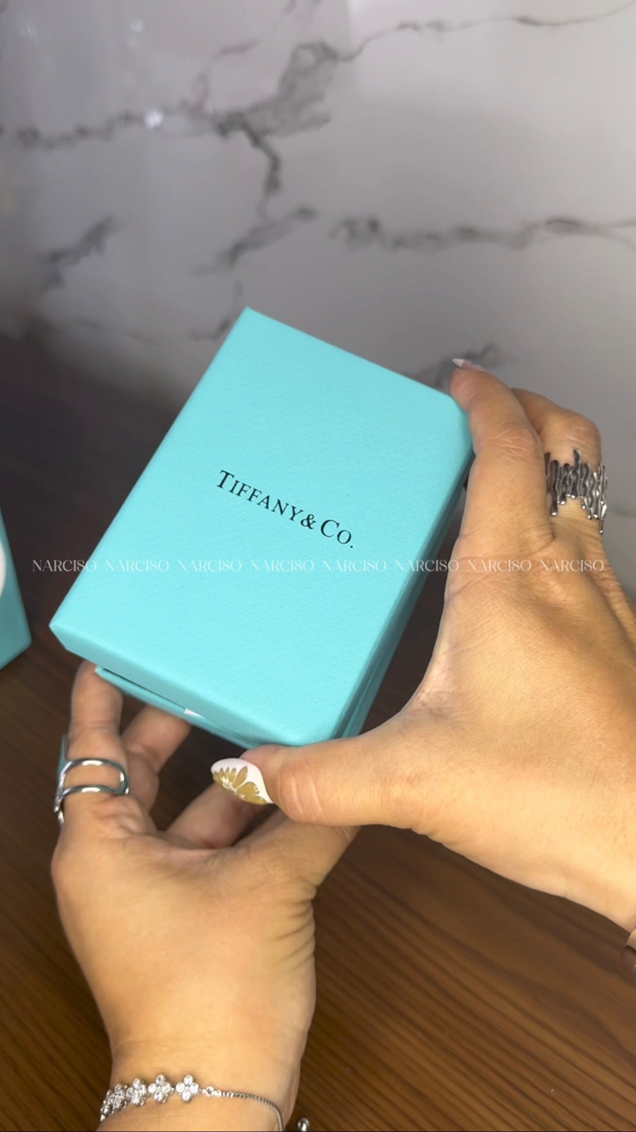 Pulsera Tiffany corazón rojo