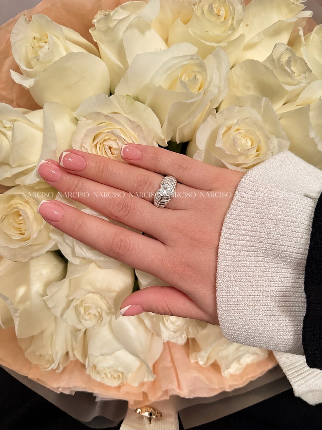 Anillo con corazón