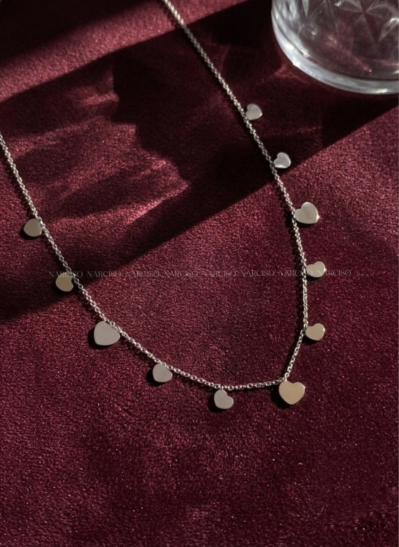 Choker corazones