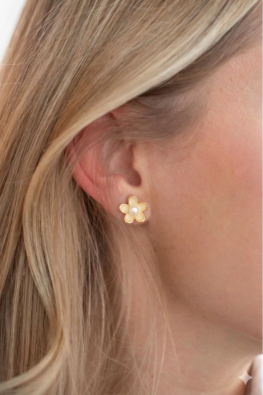 Flores y perlas