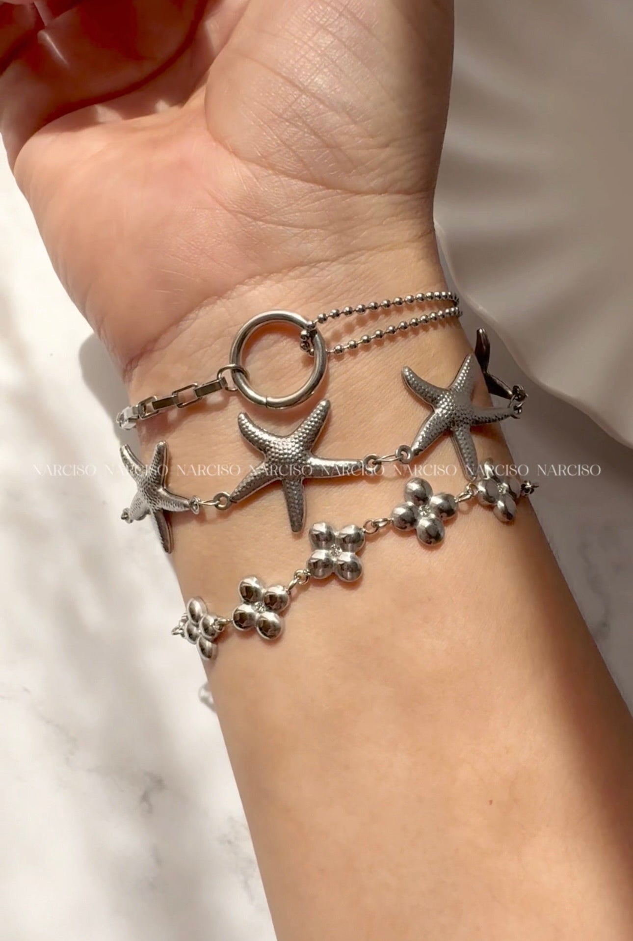 Pulsera estrellas de mar