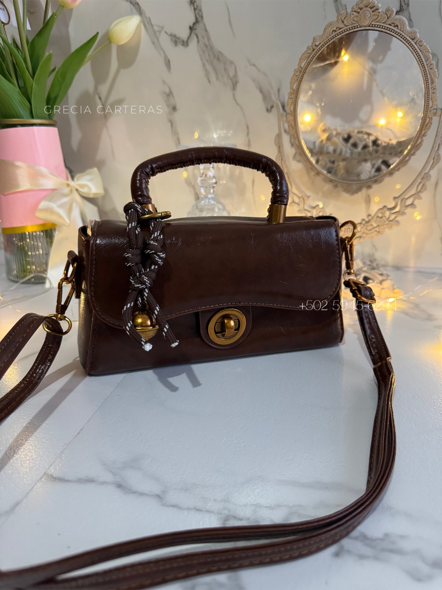Bolso café