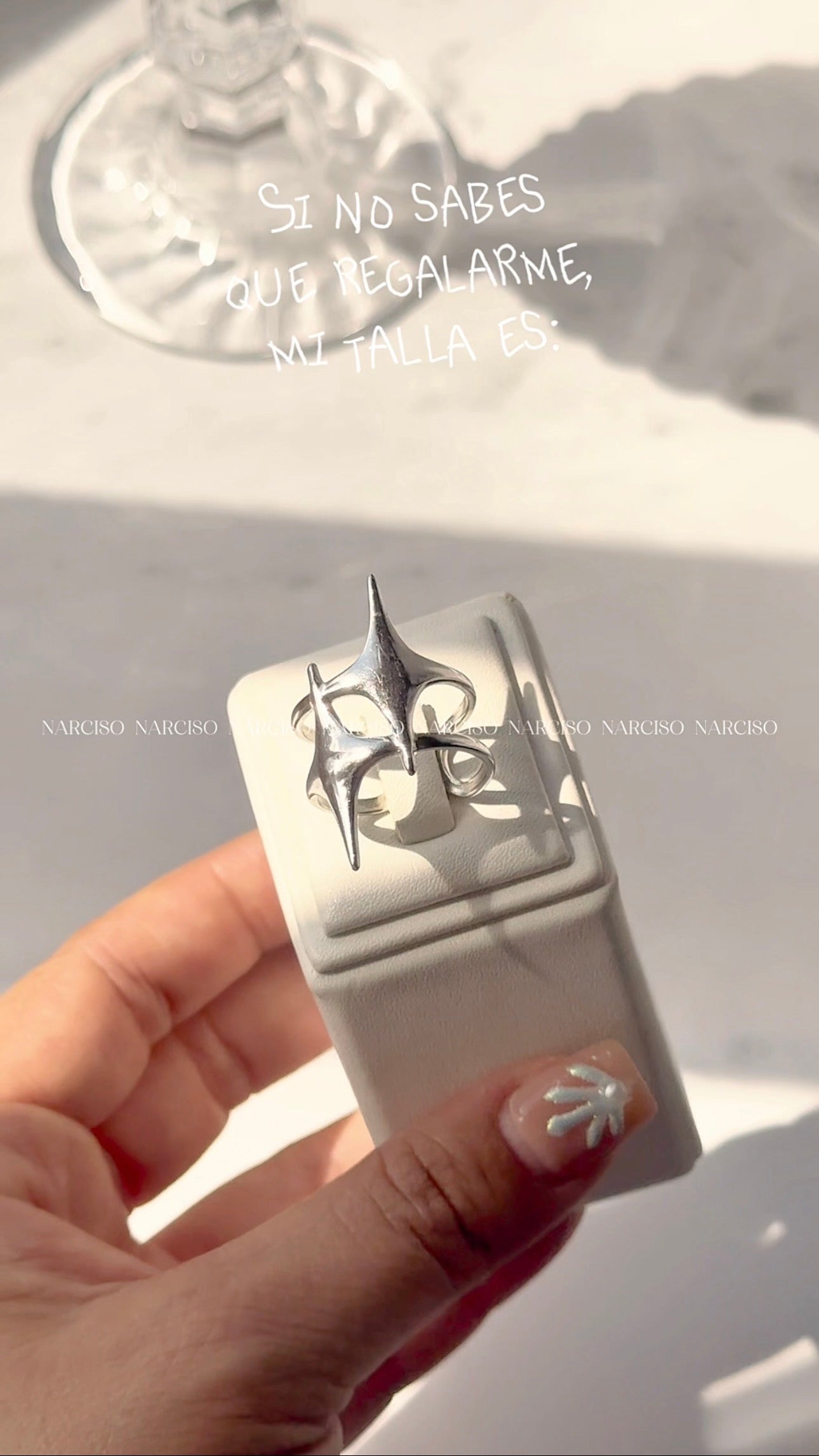 Set de 3 anillos plateados