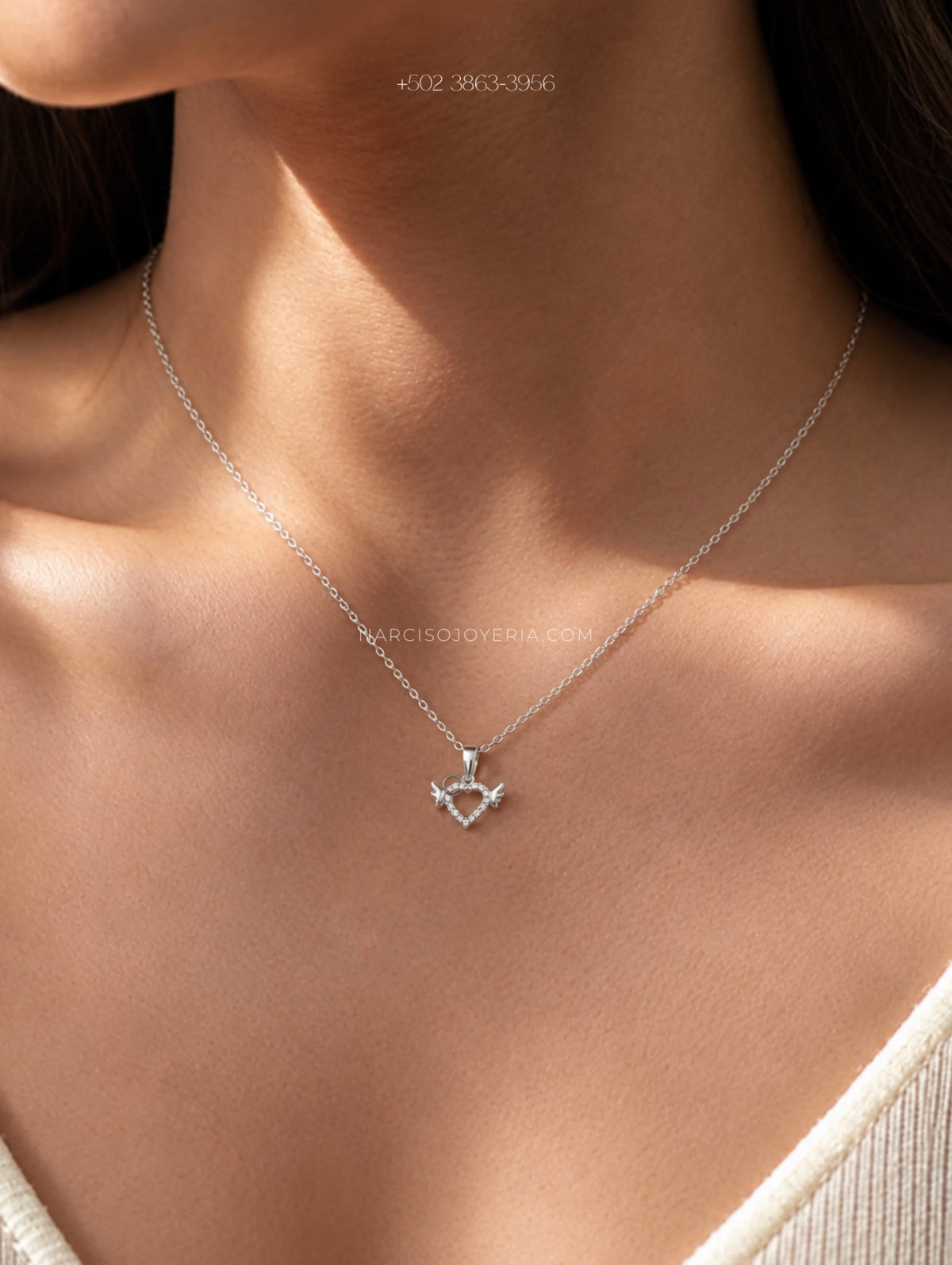 Corazón angelito con alas