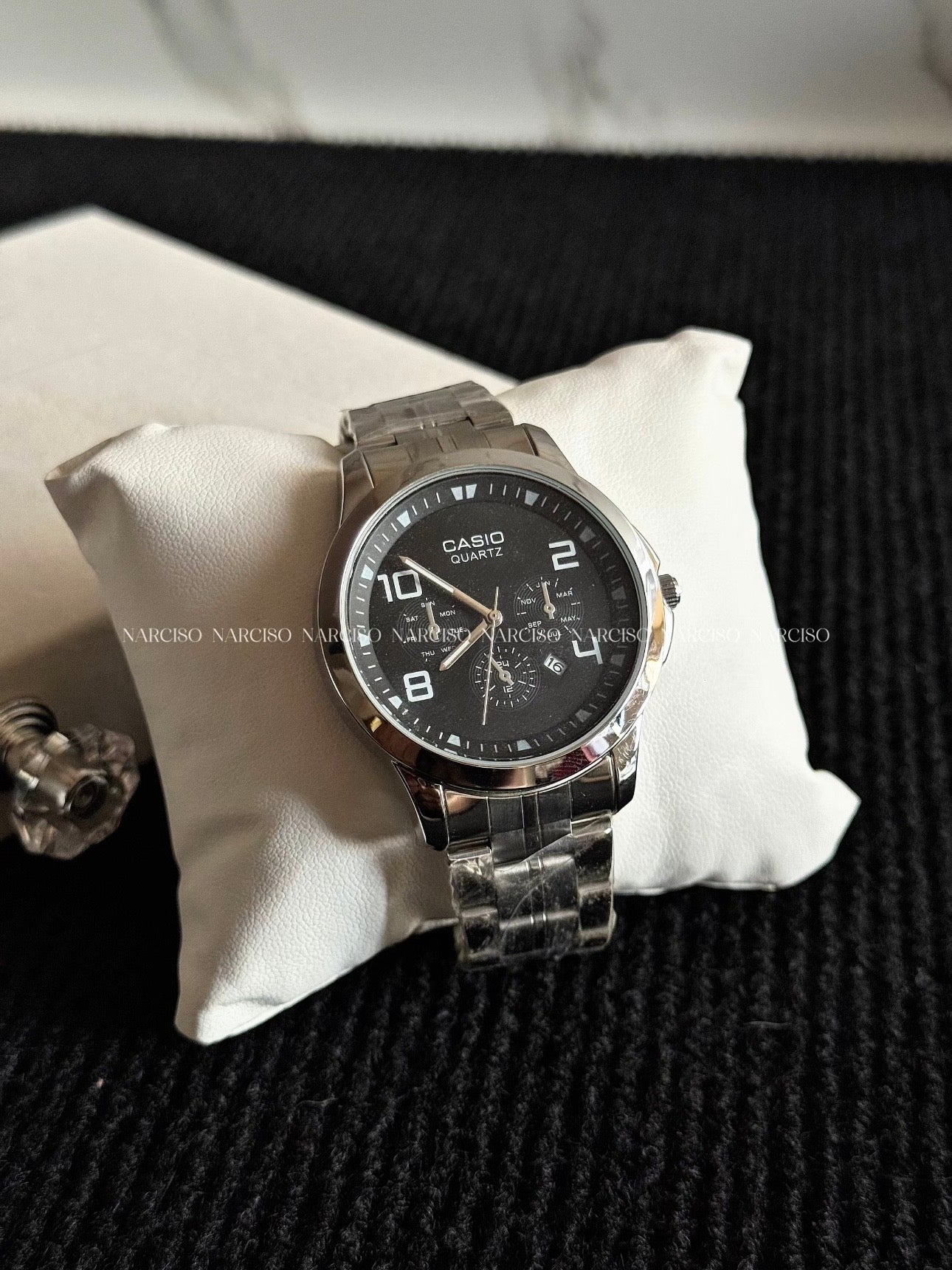 Casio plateado caballero