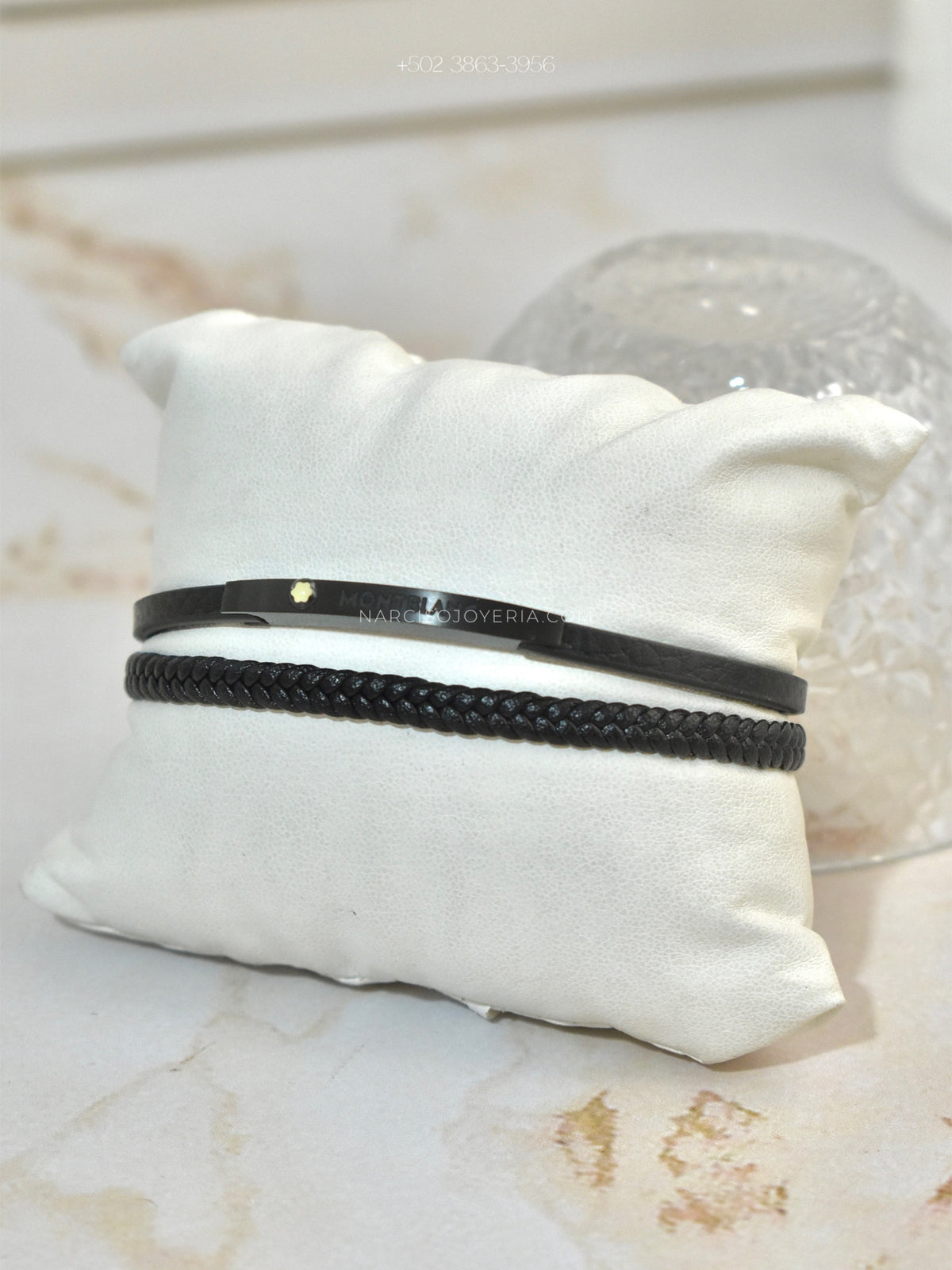 Brazalete Mont Blanc negro