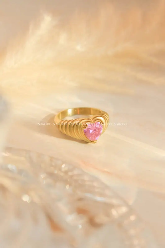 Anillo Con Corazón Anillos