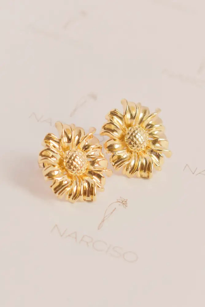 Girasoles Aretes