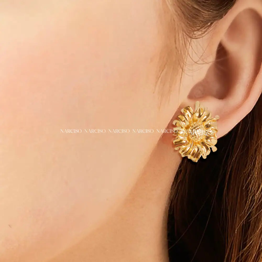 Girasoles Aretes