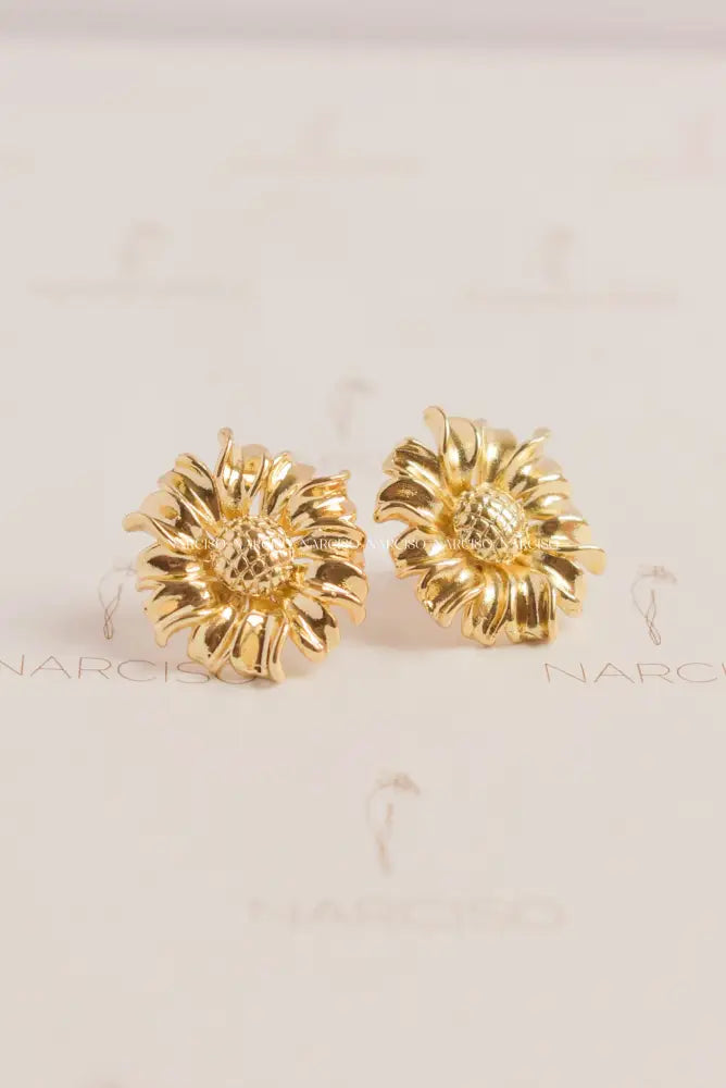 Girasoles Aretes