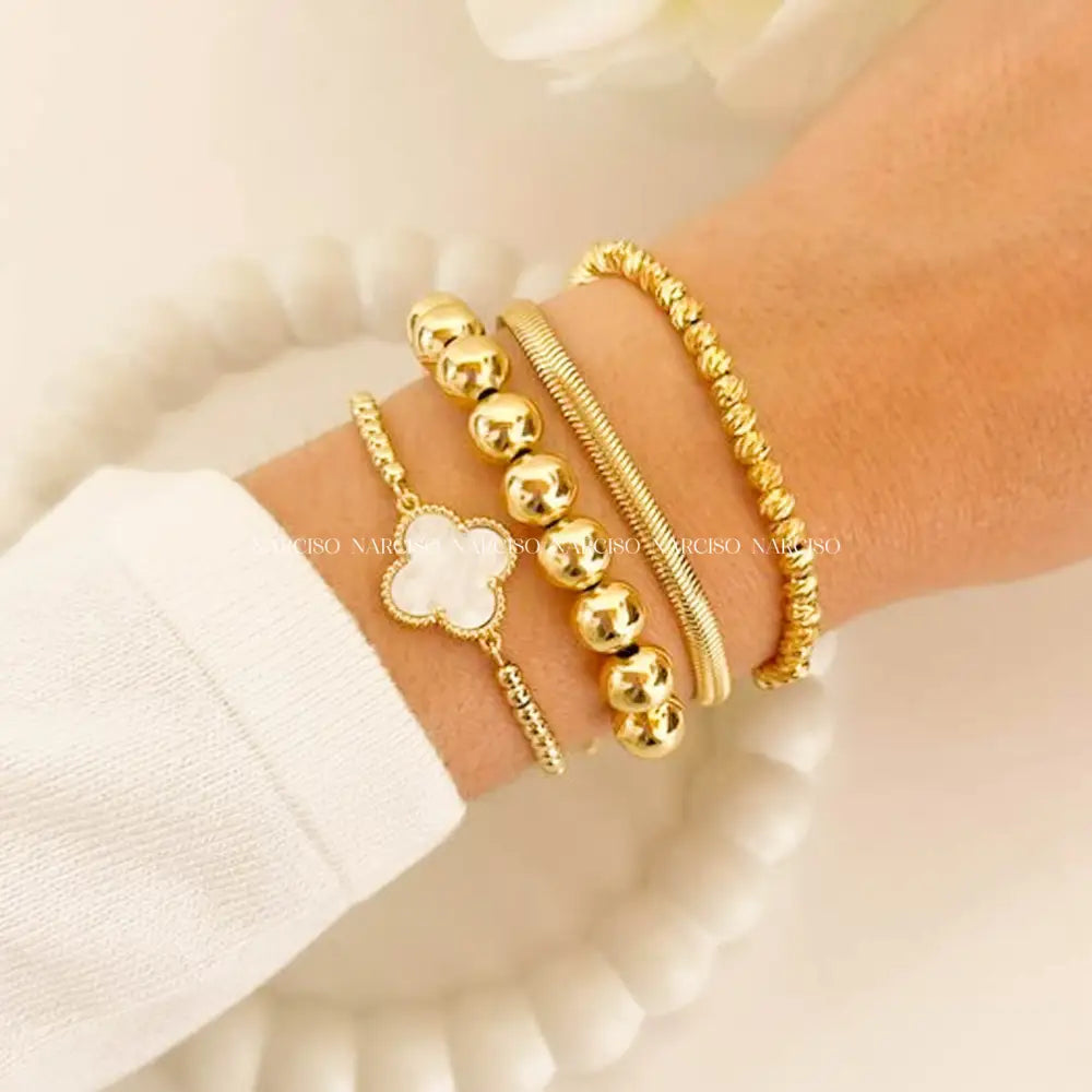 Golden Balls Pulsera