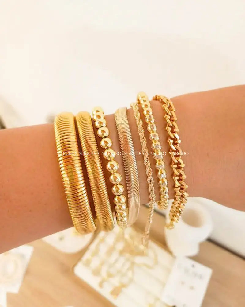 Golden Balls Pulsera