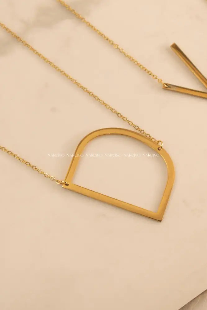 Letras - Iniciales Collar