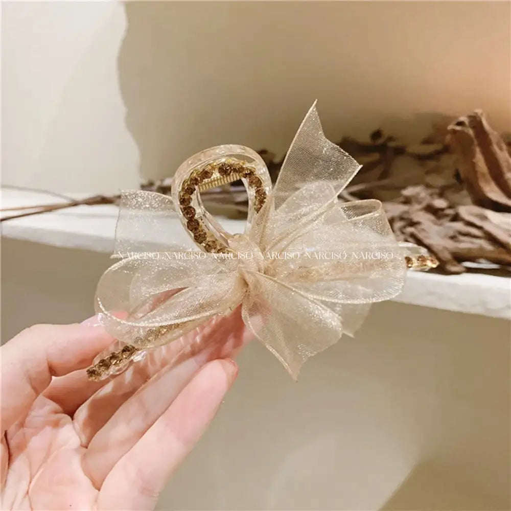Messy Bun Hairclip Cabello
