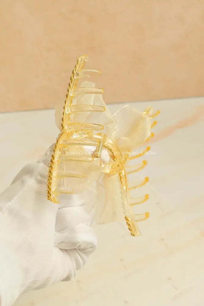 Messy Bun Hairclip Cabello