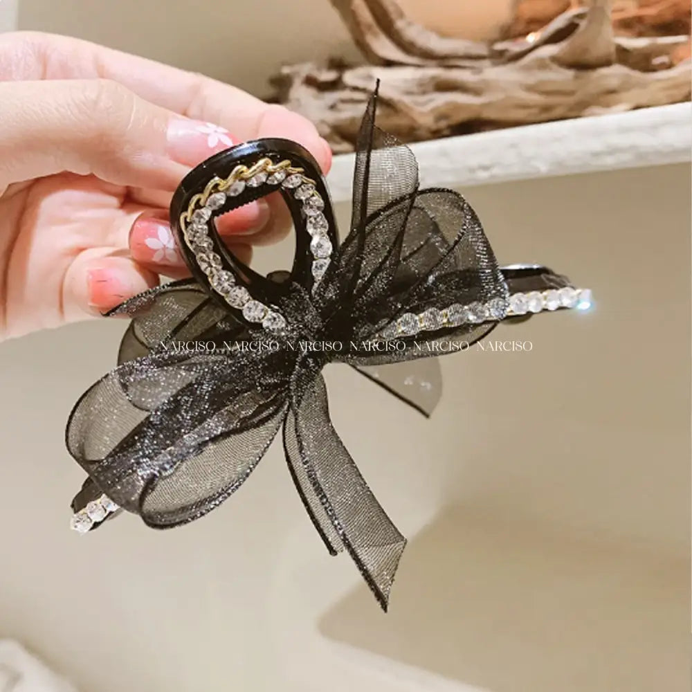 Messy Bun Hairclip Cabello