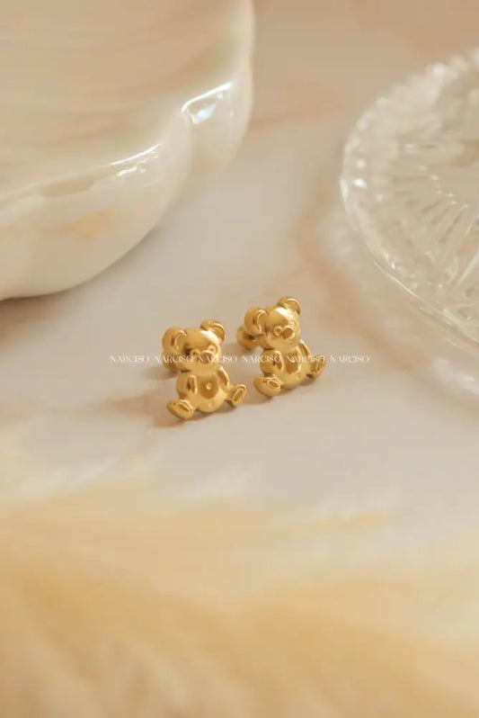 Ositos Con Cierre De Rosca Aretes
