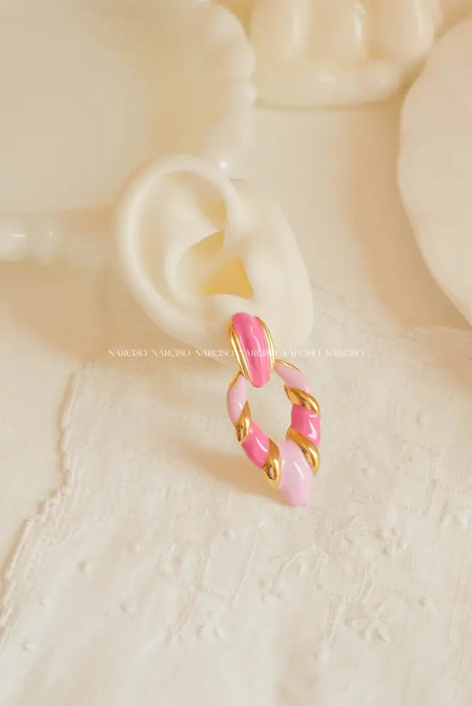 Pink Summer Aretes