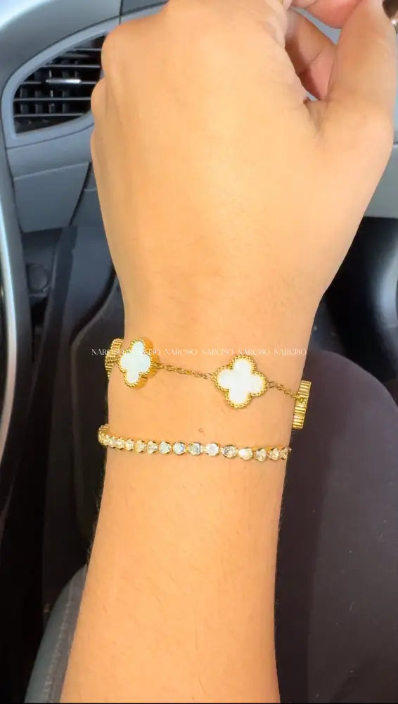 Vc Blanca Concha Nácar Pulsera