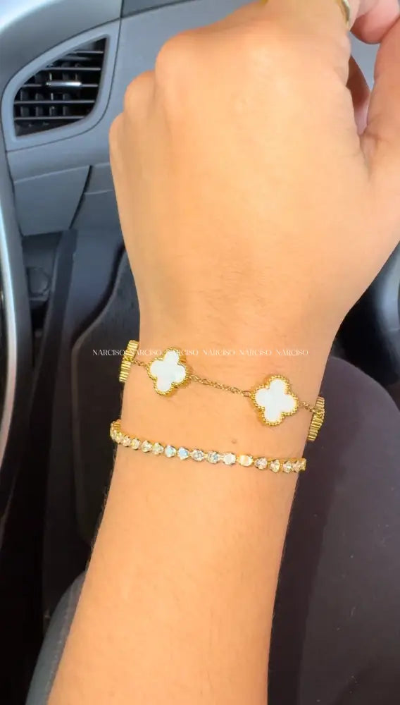 Vc Blanca Concha Nácar Pulsera